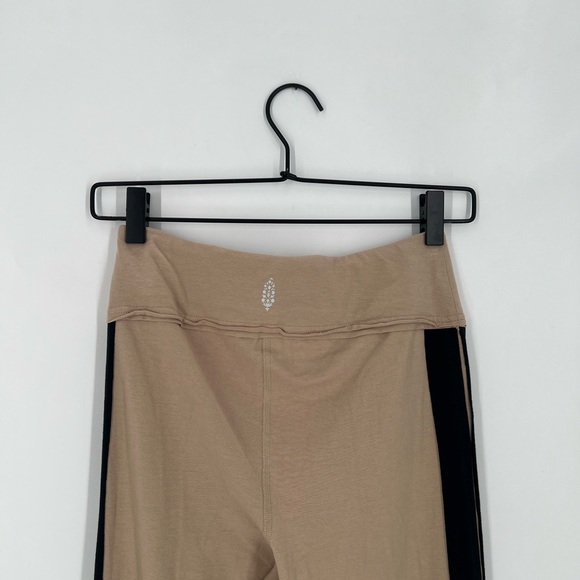 Free People Movement Hot Shot Kick Flare Color-block Pants - Picture 5 of 7